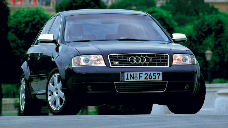 2002 Audi S6 design with plenty of room for integrated sensors.